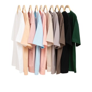 Áo thun trơn form rộng Basic Hadmes Unisex nam nữ