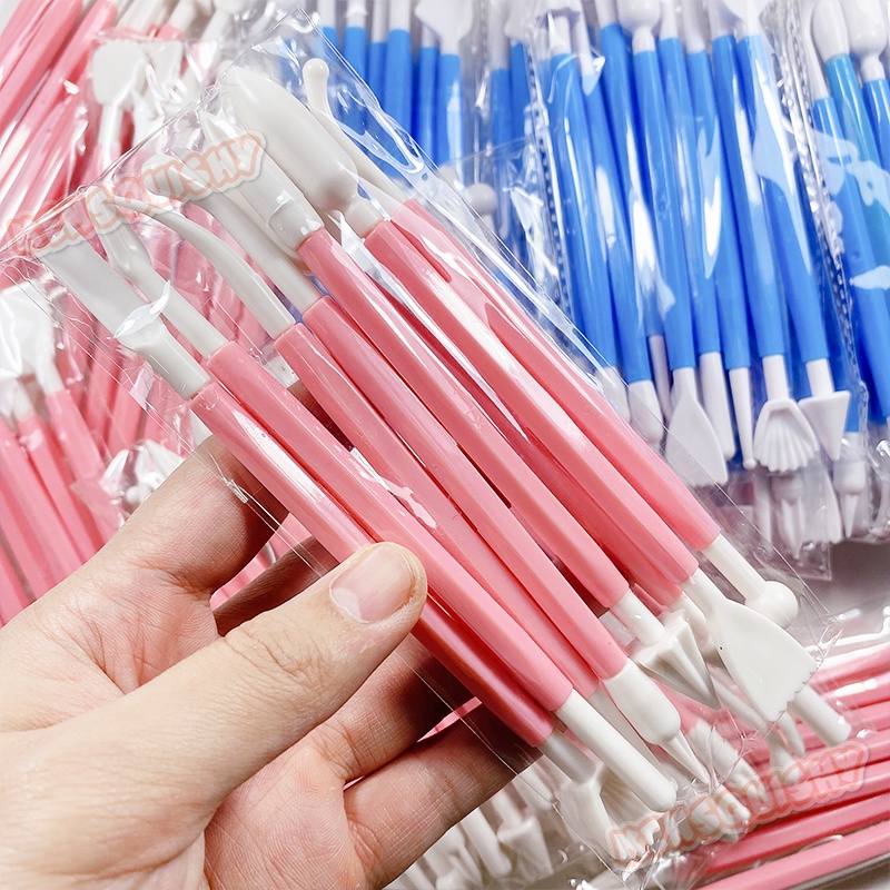 Bộ 8 Dụng Cụ Nặn Bằng Nhựa Cứng / Điêu Khắc Đất Sét Clay Các Loại