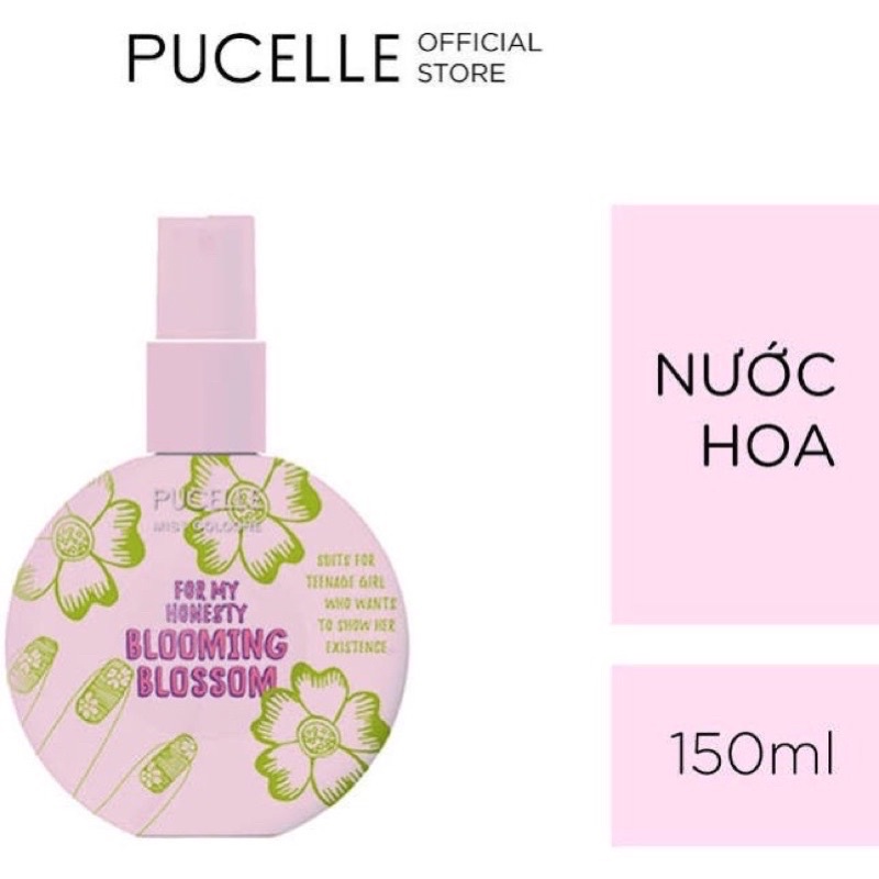 Nước hoa Pucelle xịt thơm body trẻ em