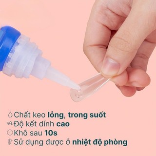 keo 401 dán móng - đính đá móng tay chân