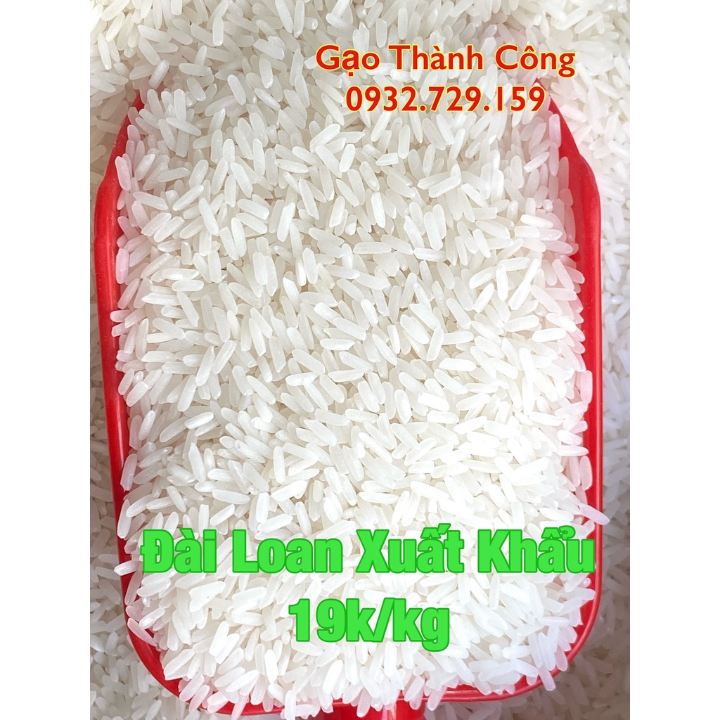 Gạo Đài Loan Xuất Khẩu 10kg Dẻo Ngon, Thơm, Ngọt Cơm, Đậm Vị