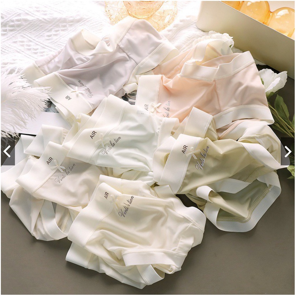 Combo 5 Quần Lót Băng Lụa Mát Lạnh Kháng Khuẩn Siêu Mỏng giao màu ngẫu nhiên