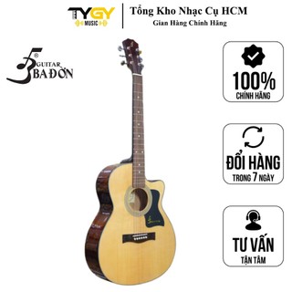 Đàn Guitar Acoustic Ba Đờn J120 Tặn kèm Bao đựng, Capo, Pick, Ty chỉnh cần