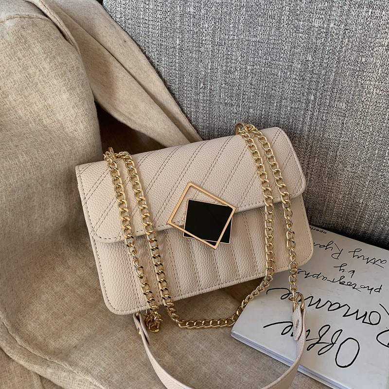 Túi Xách Nữ Đẹp Giá Rẻ Túi Nữ Đeo Chéo Dáng Xinh Thời Trang Cá Tính Dây Xích Nơ Ngọc Da Bánh Bèo Cao Cấp - TN04 | BigBuy360 - bigbuy360.vn