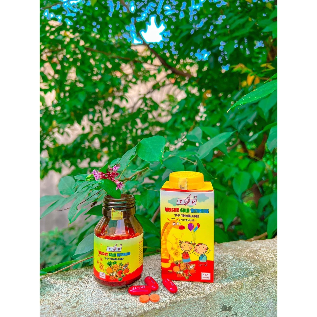 Combo 2 hộp Viên Tăng Cân Vitamin TP Thái Lan 100 viên