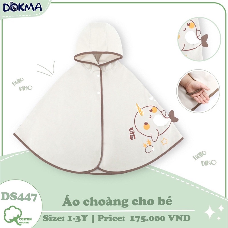 Áo choàng Dokma cotton chống nắng đa năng