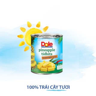 [SHIP ĐỒNG GIÁ 12K-20K TẤT CẢ ĐƠN] Dứa Miếng Nhỏ Dole (822g)