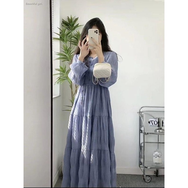 Đầm Dáng Dài Rộng Phong Cách Ngọt Ngào Thời Trang Xuân Hè 2023 Cho Nữ