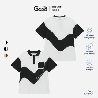 Áo Polo THE GOOD, Áo Local Brand Có Cổ Tay Lỡ Có Túi Phối Màu Thời Trang Chất Cotton Thấm Hút Mồ Hôi