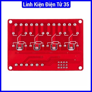 Module relay 5VDC 124 kênh high low-220V/10A