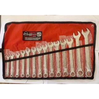 Bộ cờ lê yeti 14 chi tiết 8-24 mở vòng miệng 14 chi tiết 8-24 cờ lê nhiều size từ 8mm-24mm