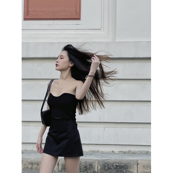 | 𝐈𝐦𝐞𝐫 𝐒𝐤𝐢𝐫𝐭 | Chân váy Tặng kèm ruy băng nơ .