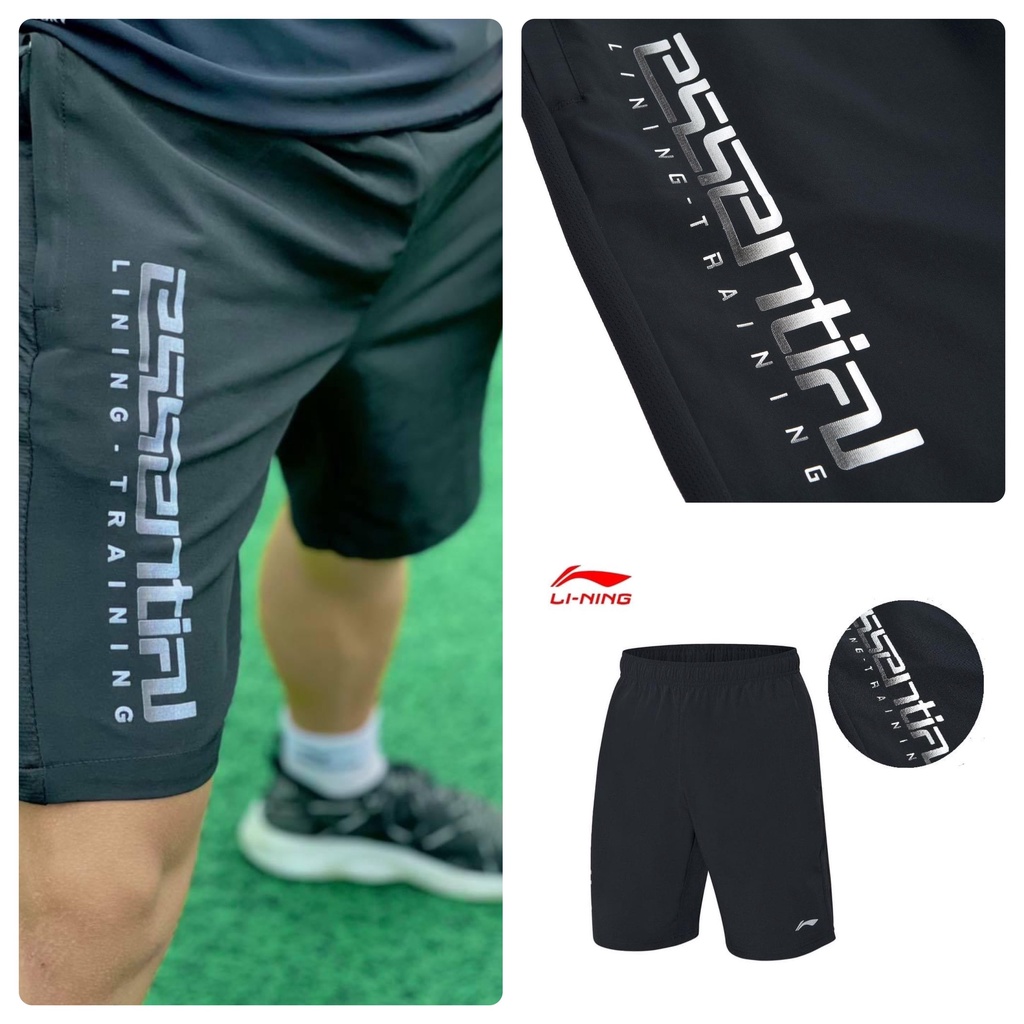 [Thanh Lí ]Quần short Nam LINING Hàng Xuất