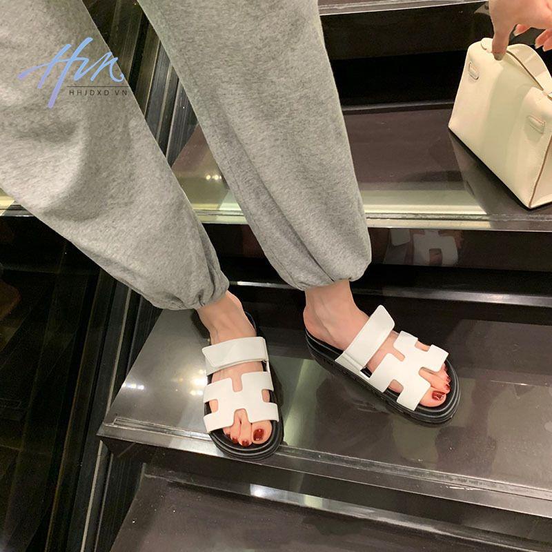 Sandal Quai Ngang Đế Dày Phong Cách Mới 2023 Cho Nữ
