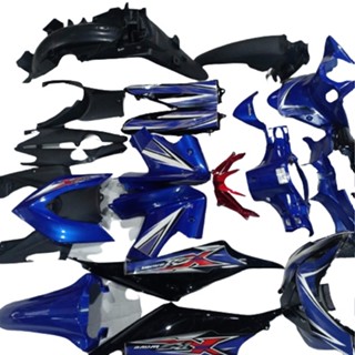  Dàn áo xe WAVE RSX 110 nhựa nguyên sinh ABS cao cấp Màu Xanh Tím - Đen đời năm 2010-2012 