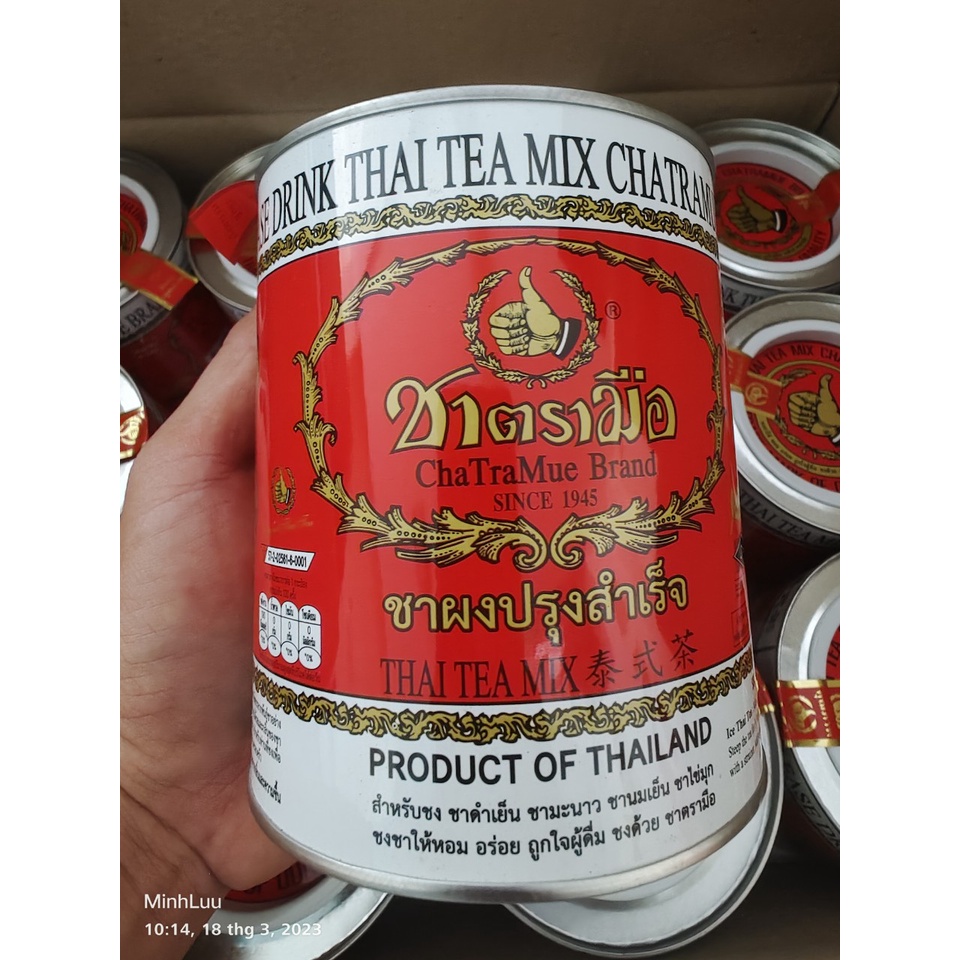 Trà Sữa Thái Chatramue dạng lon  dòng cao cấp