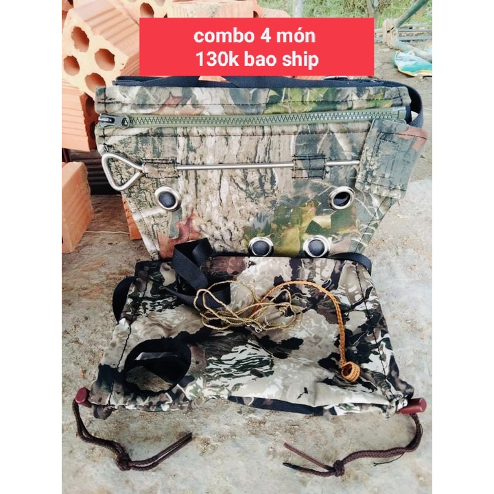 Combo 7 món giò bẫy gà rừng bao chất