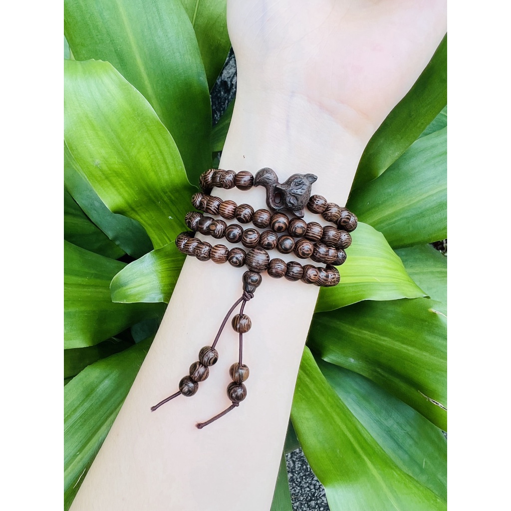 Vòng Tay Trầm Hương, Chuỗi Vòng 108 Hạt Trầm Mix Thần Tài, Hoa Sen 6li nhiều mẫu