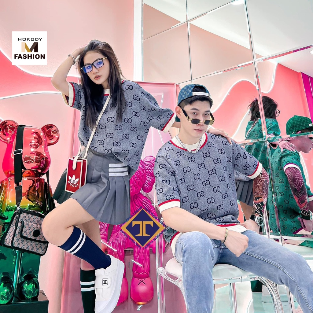 Áo Thun Nam Nữ Siêu Hot Mùa Hè,Chất Thun Giêt Kim Co Giãn,Thoáng Mát,Form Cực Đẹp,Phù Hợp Với Mọi Cặp Đôi