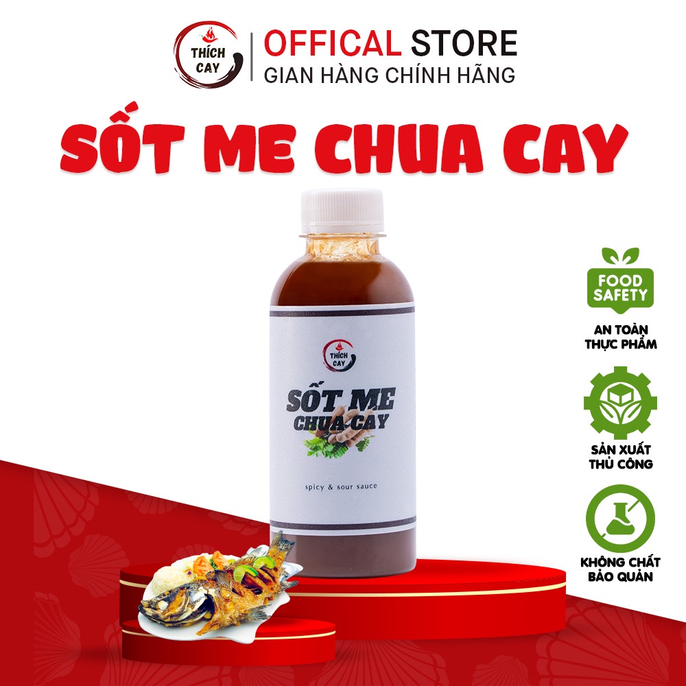 Sốt me đa dụng Thích Cay 250ml