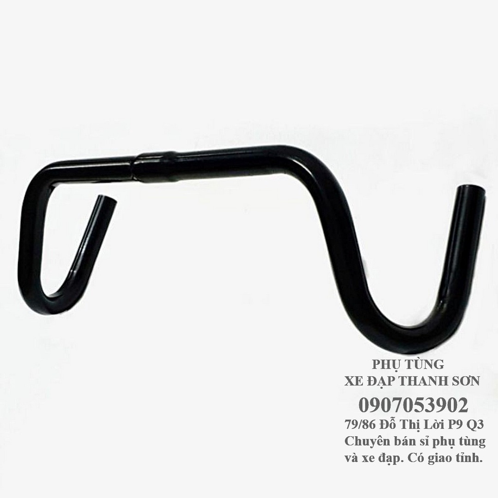 5p Tay lái xe đạp cong cuộc sừng trâu Fixed Gear