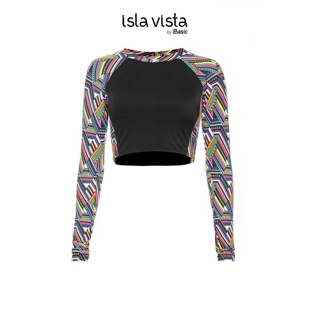 Áo bơi tay dài nữ Isla Vista IVWT040