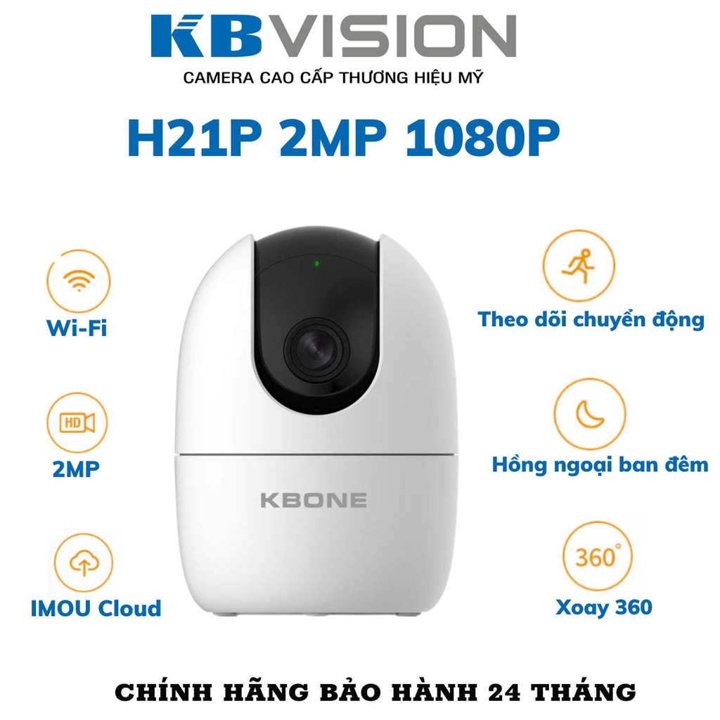 Camera Wifi KBVision KBOne KN-H21PA, Kbone H21P-D H21PW -Hàng Chính Hã