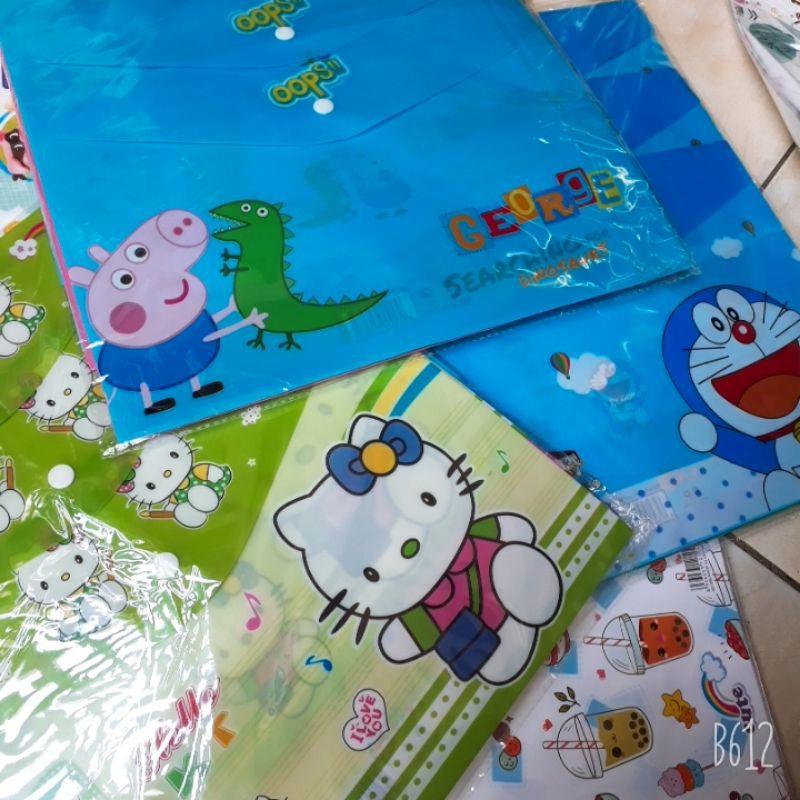 Bìa đựng hồ sơ, bìa kẹp hồ sơ A4 hình hoạt hình dễ thương