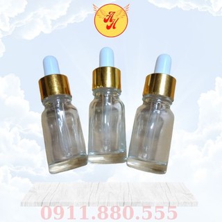 Lọ chiết tinh chất, chiết serum có núm bóp tinh chất, lọ 10ml 20ml