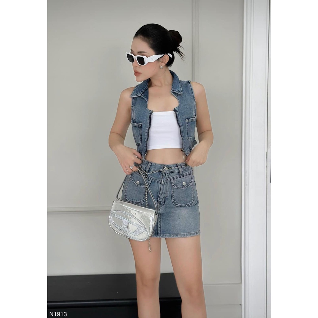 Set jean 2 món chuẩn mẫu