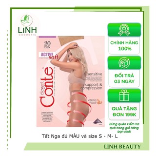 Quần Tất Conte actve soft Nga 20D