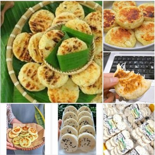Bánh sắn cốt dừa. khay 500g