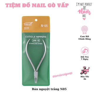 • Kềm cắt da Bán Nguyệt Trắng mạ inox | Kềm Nhật