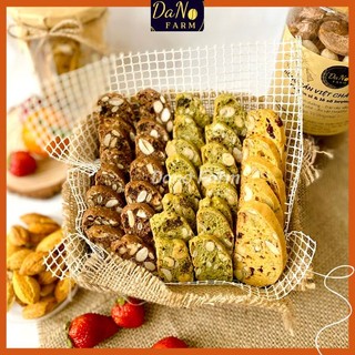 Bánh biscotti nguyên cám Dano Farm cho người ăn kiêng ăn healthy