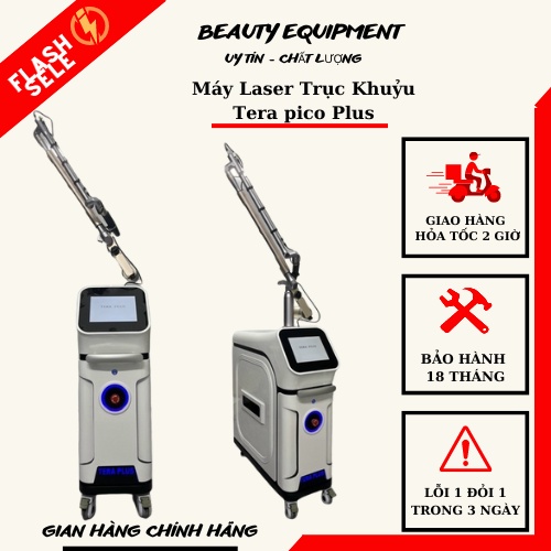 Máy Laser Trục Khuỷu Tera pico Plus | Xóa Xăm, Xóa Nám Tàn Nhang Terra Plus 2023