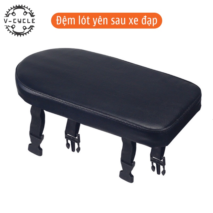 Đệm lót yên sau xe đạp đệm lót gác baga chống ê mỏi không thấm nước