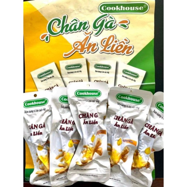Chân gà ăn liền cookhouse Việt Nam - vị Cay Thơm
