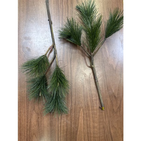 Hoa Giả Hoa Lụa 🌺Cành Lá Thông Làm Cây Thông Noel