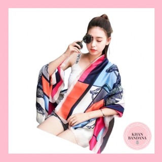 Khăn choàng lụa thanh lịch nữ tính sang trọng size 95x180cm