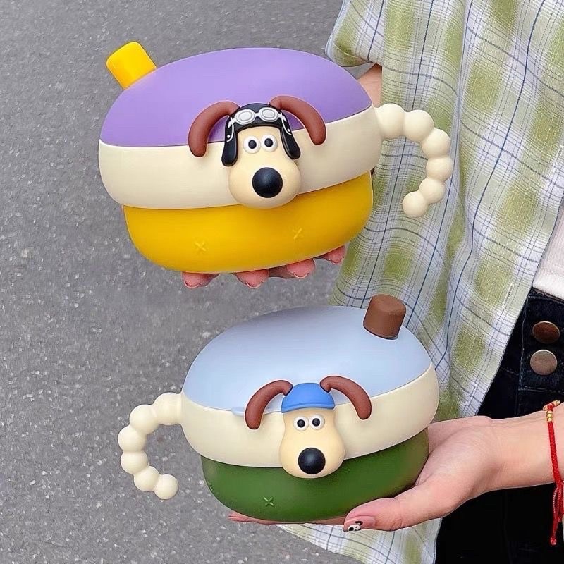 Sticker 3D hình Gromit trang trí có nam châm