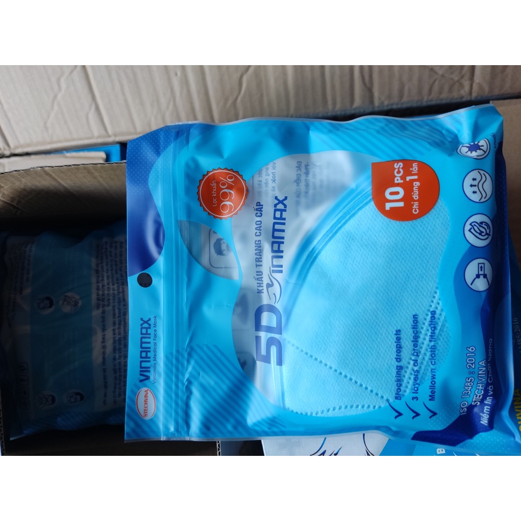 100 KHẨU TRANG 5D VINAMASK