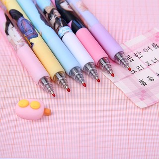Bút bi bấm Black pink, Naruto mực đen