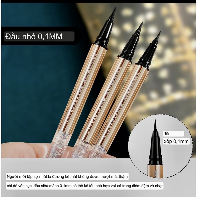 Kẻ Mắt LYLEAWEA Charm Hươu Ra Mực Đều Lâu Trôi Siêu Đỉnh