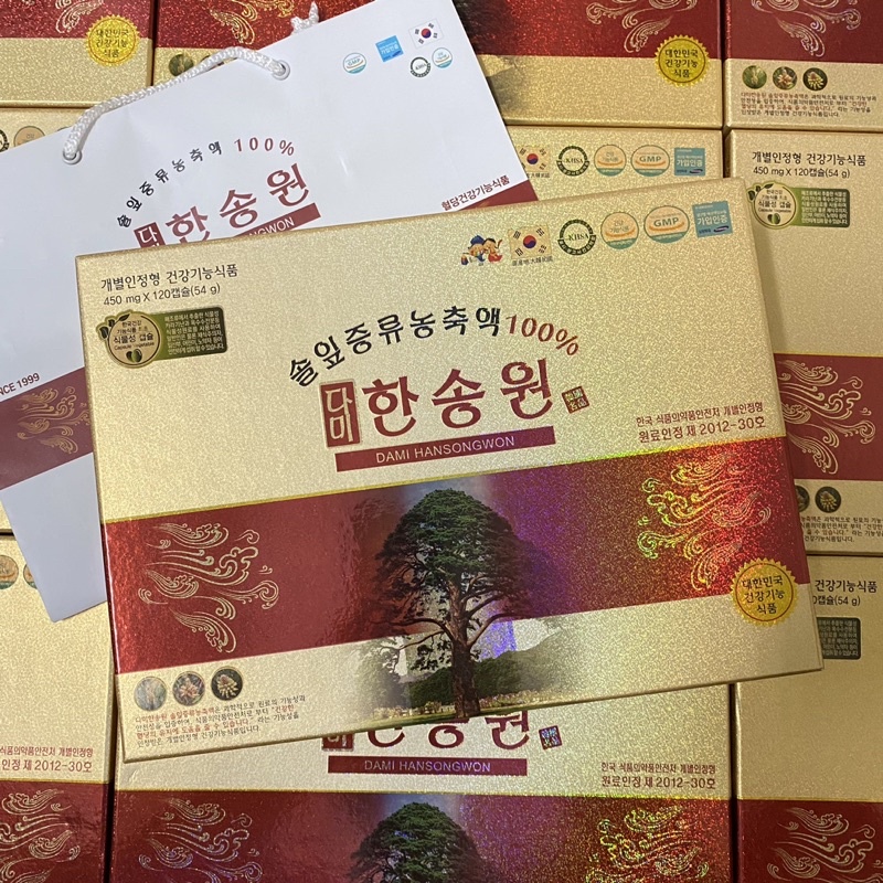 Tinh dầu thông đỏ Chính Phủ Dami HanSongWon