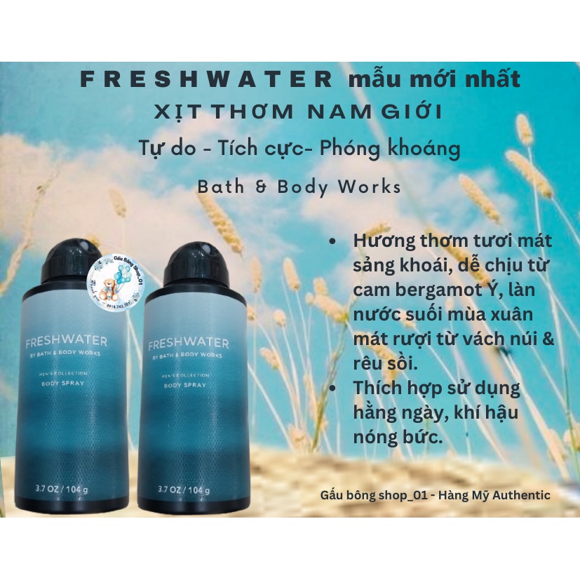 Xịt Thơm Bath And Body Works 104g