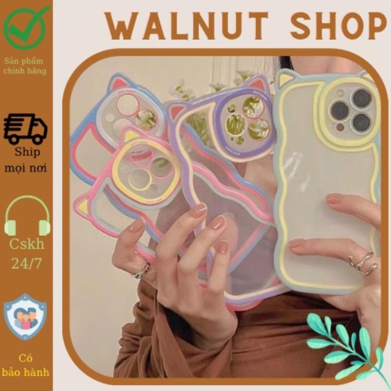 ỐP SILICON LƯỢN SÓNG TAI MÈO || new case for iphone