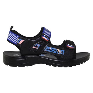 Sandal đế bằng bé trai Bita's SEN.69 (Đen + Xanh dương)