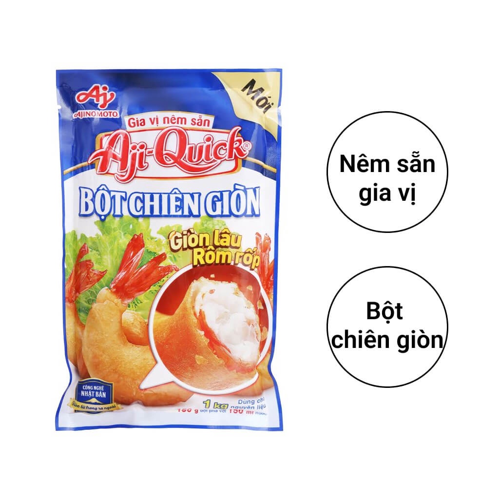Bột chiên giòn Aji-quick 150g chính hãng
