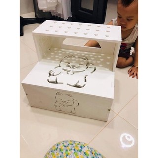 combo ghế bệt và kệ để chân