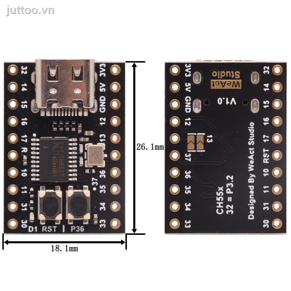 Bảng Mạch Phát Triển ch552 Lõi USB Phù Hợp Với Hệ Thống Arduino 51 ch552 wch